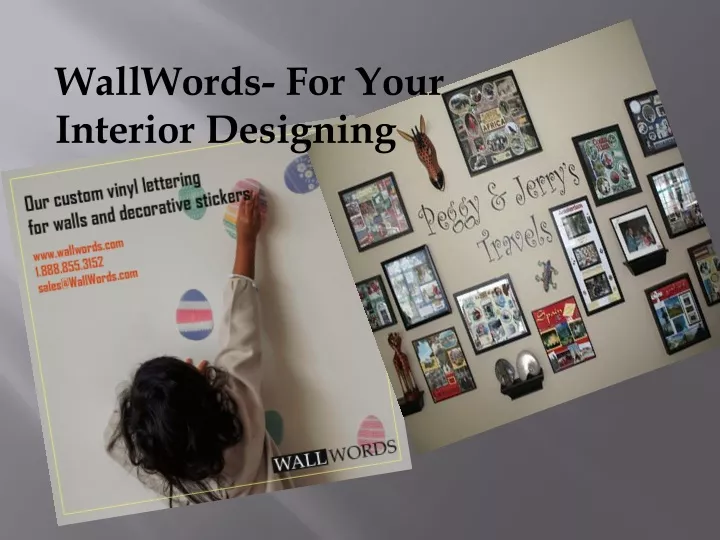 wallwords for your interior designing