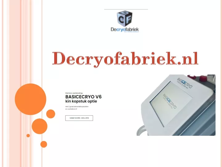 decryofabriek nl