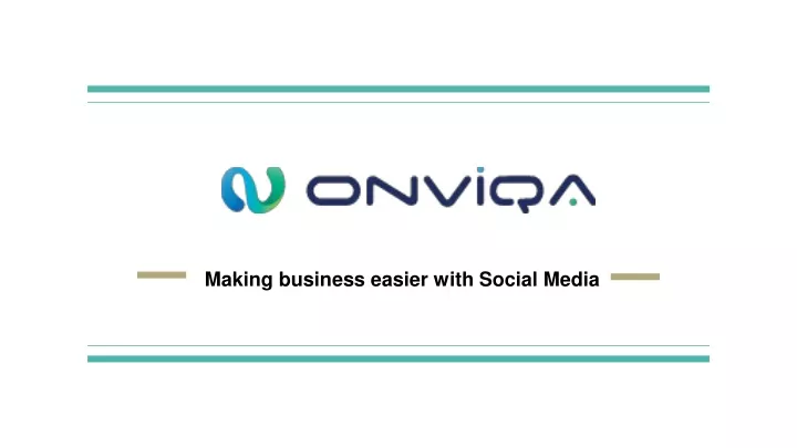 making business easier with social media