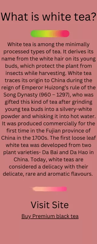 Buy Premium black tea