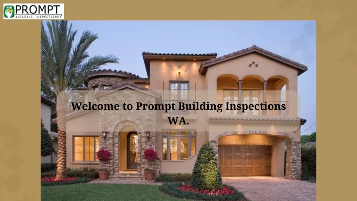 welcome to prompt building inspections wa