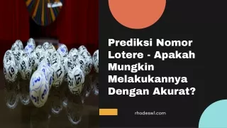 Prediksi Togel Hongkong