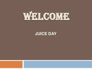 welcome