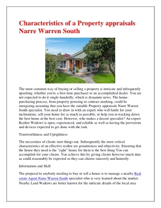 Best Sell My Home in Narre Warren South.