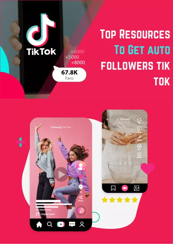 top resources to get auto followers tik