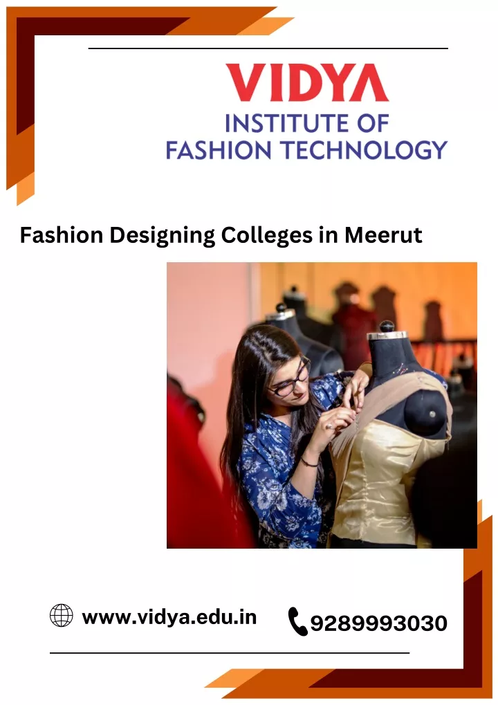 fashion designing colleges in meerut