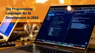 Programming languages for AI Development