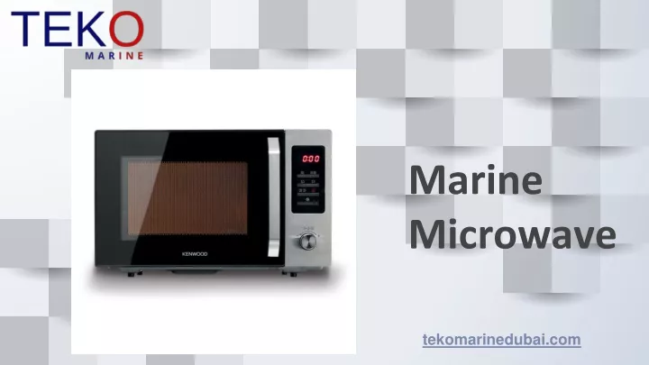 marine microwave