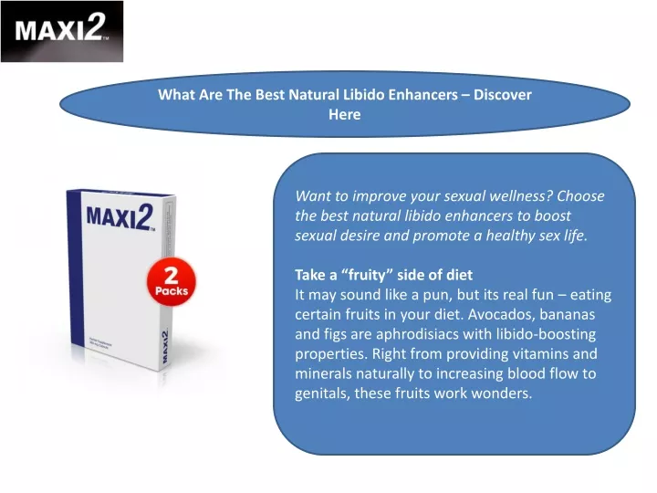 what are the best natural libido enhancers