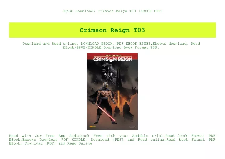 epub download crimson reign t03 ebook pdf