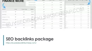 seo backlinks package
