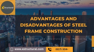 advantages and disadvantages of steel frame