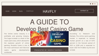 Guide To Develop Best Casino Game Apps