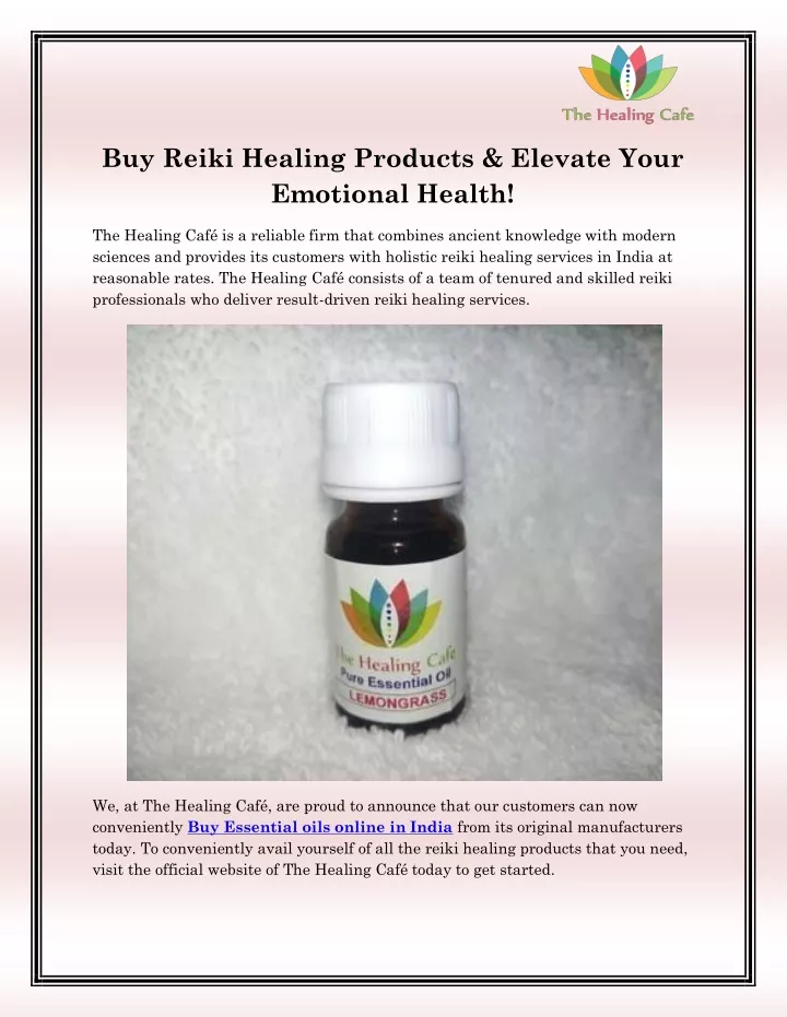 buy reiki healing products elevate your emotional
