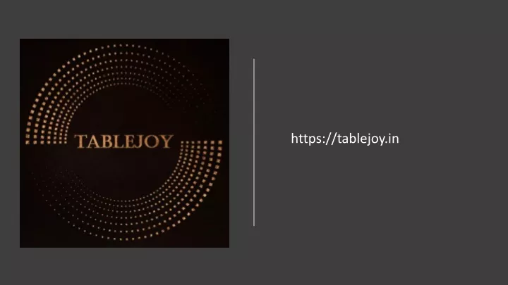 https tablejoy in