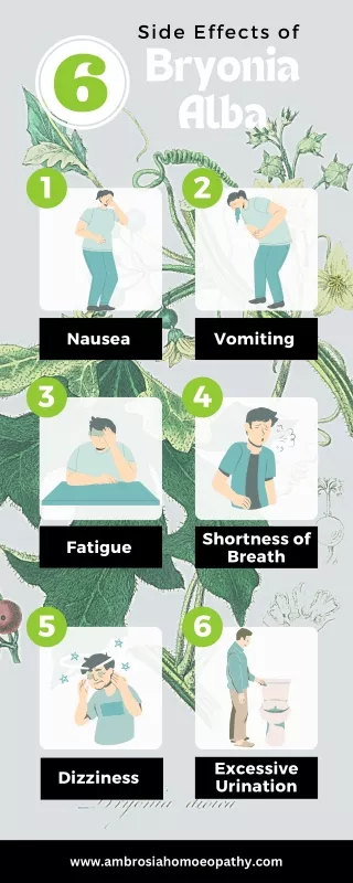 6 Side Effects of Bryonia Alba