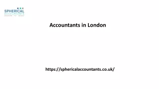 Accountants in London Sphericalaccountants.co.uk....