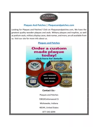 plaques and patches plaquesandpatches com
