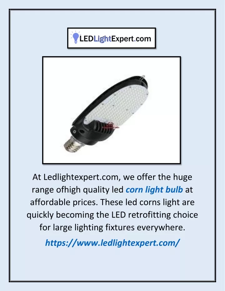 at ledlightexpert com we offer the huge range