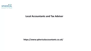 Local Accountants and Tax Adviser Sphericalaccountants.co.uk....