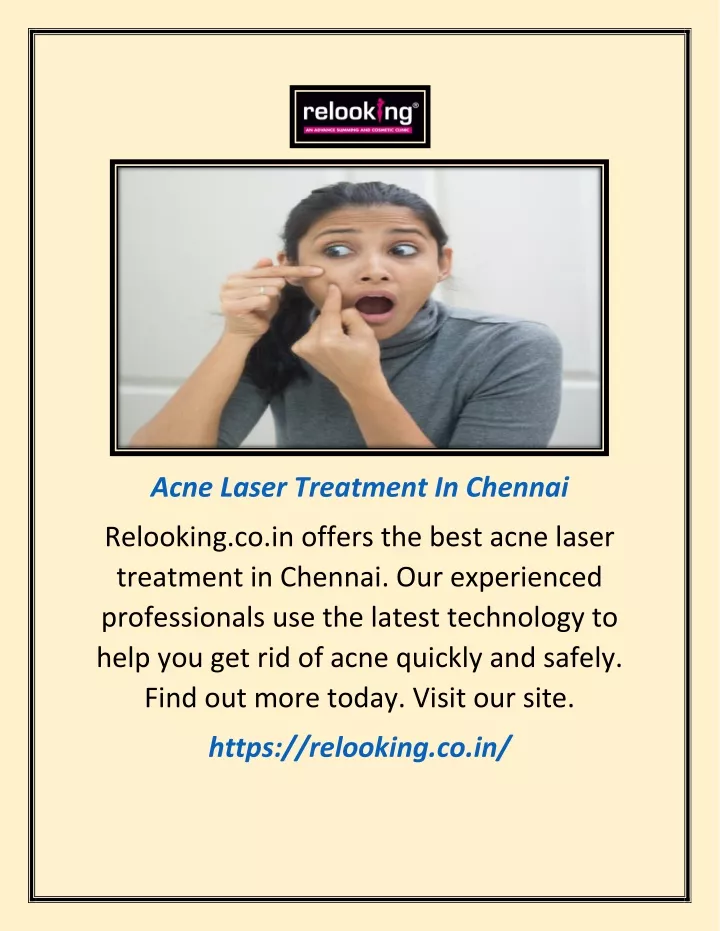 acne laser treatment in chennai