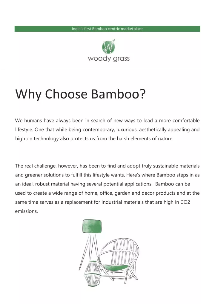 india s first bamboo centric marketplace