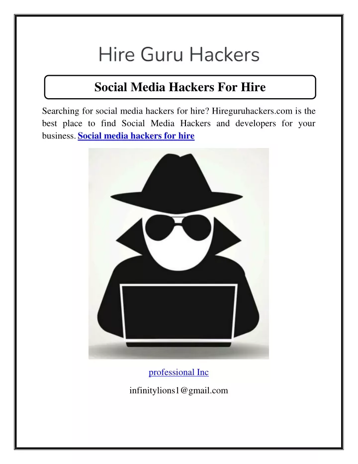 social media hackers for hire