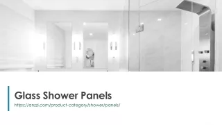 glass shower panels