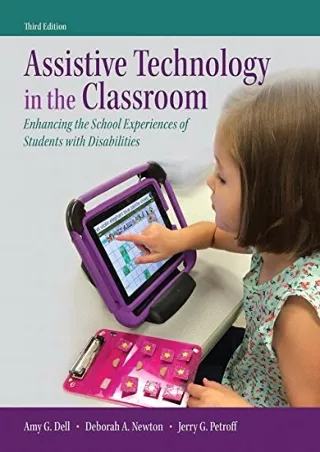 ePUB  Assistive Technology in the Classroom Enhancing the School
