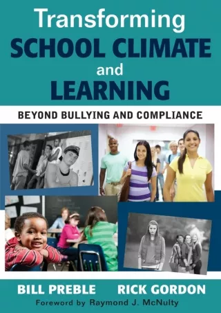 ePUB  Transforming School Climate and Learning Beyond Bullying and