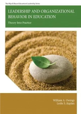 READ  Leadership and Organizational Behavior in Education Theory Into
