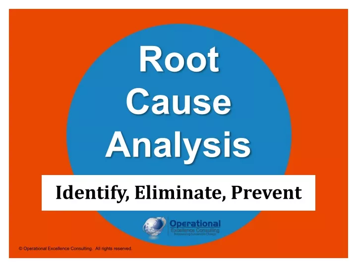 root cause analysis