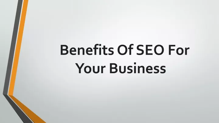 benefits of seo for your business