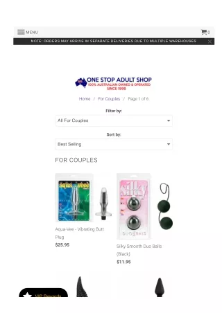 Buy Sex Toys For Couples Australia