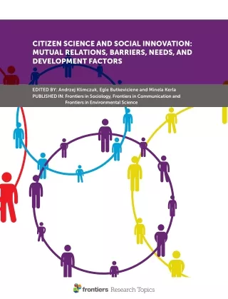 Citizen Science and Social Innovation