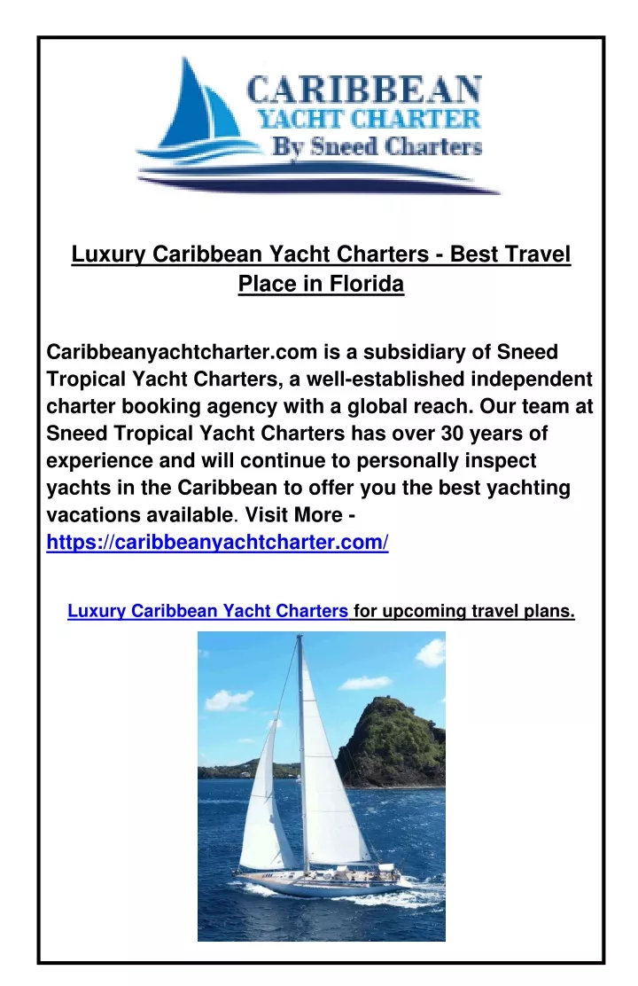 luxury caribbean yacht charters best travel place