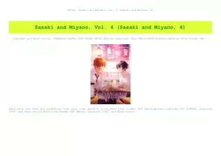 [BOOK] Sasaki and Miyano  Vol. 4 (Sasaki and Miyano  4) (DOWNLOAD E.B.O.O.K.^)