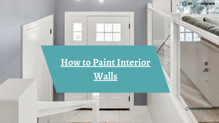 how to paint interior walls