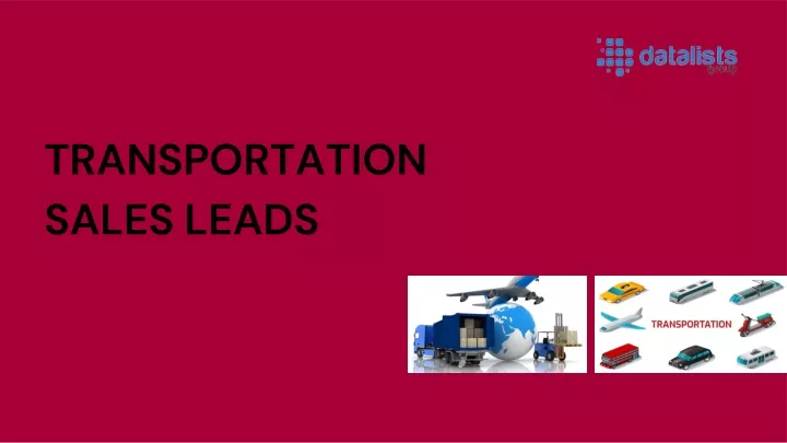 transportation sales leads