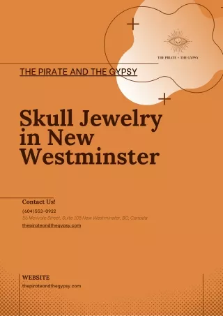 Charming Skull Jewelry in New Westminster!