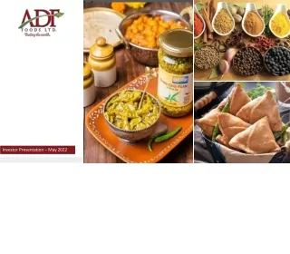 Adf Foods Company History Information