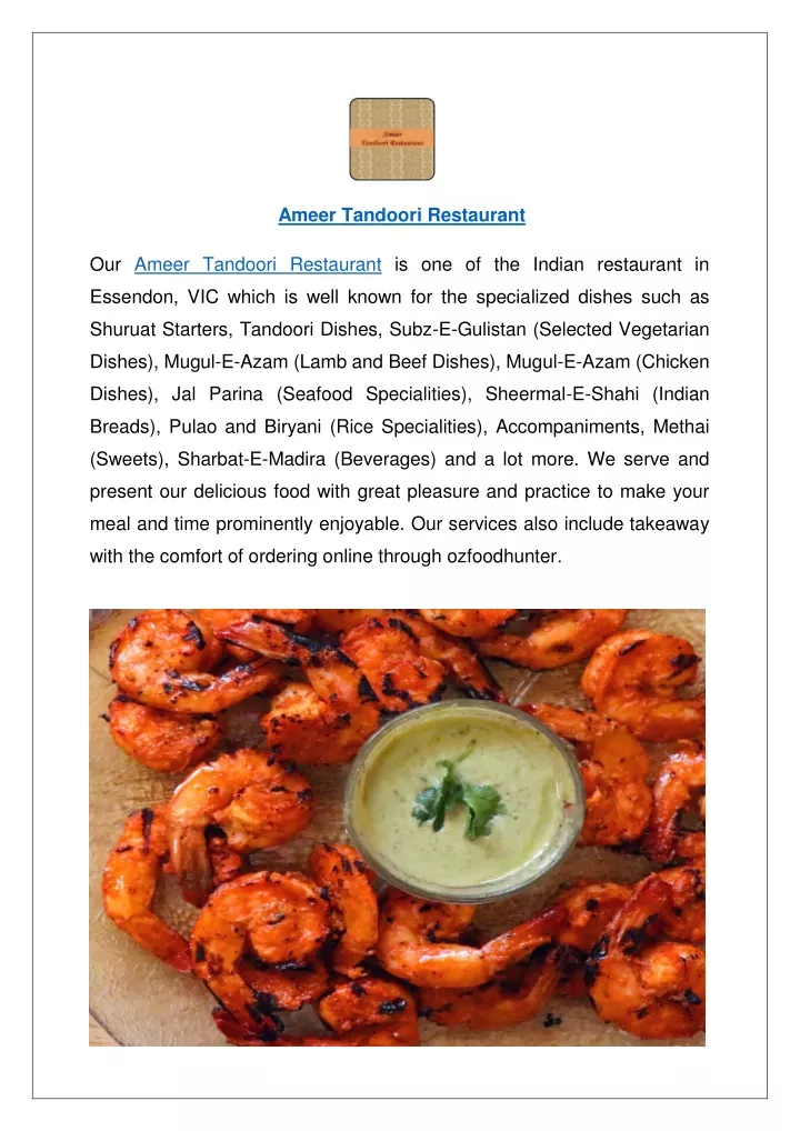 ameer tandoori restaurant our ameer tandoori