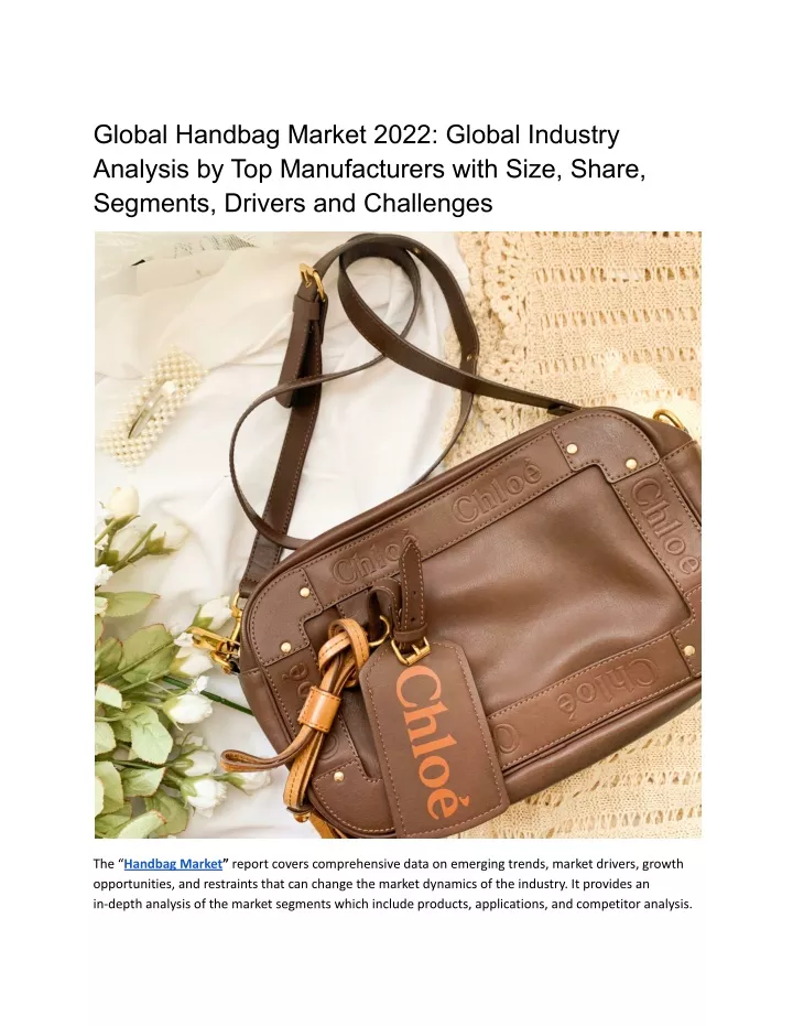 global handbag market 2022 global industry