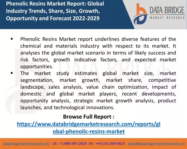 phenolic resins market report global industry