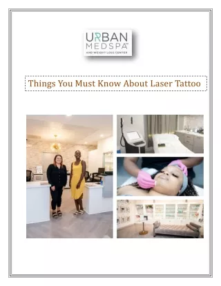Things You Must Know About Laser Tattoo Removal