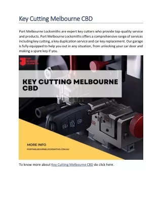 key cutting melbourne cbd key cutting melbourne