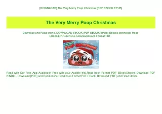 [DOWNLOAD] The Very Merry Poop Christmas [PDF EBOOK EPUB]