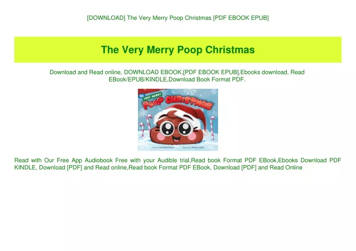 download the very merry poop christmas pdf ebook
