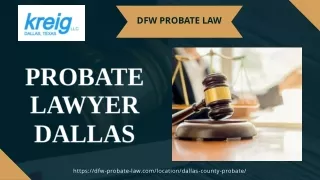 Probate Lawyer Dallas - DFW Probate Law