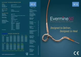 Find EVERMINE50 A Drug Eluting Stent Designed by Merillife